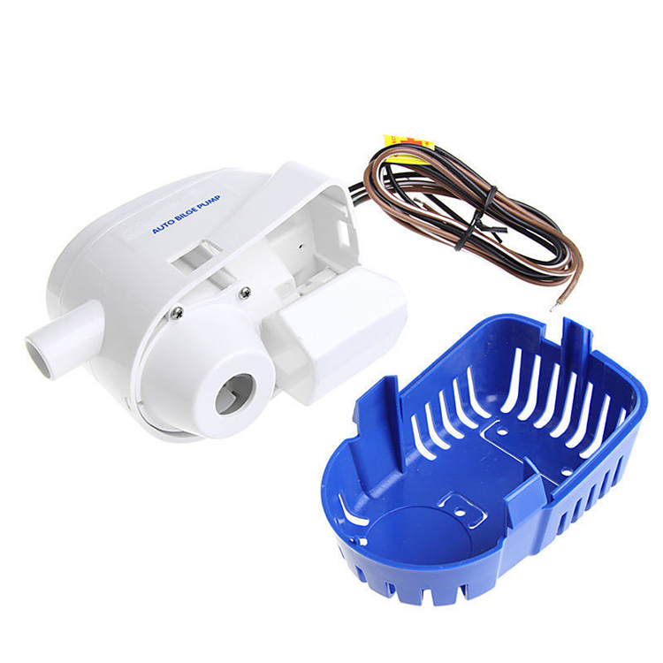 3/4" 750GPH Automatic Submersible Boat Bilge Water Pump Built-in Float Switch 