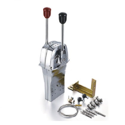HY6 Top Mount Boat Dual Lever Handle Engine Control (engine throttle and gear shift in two handle)